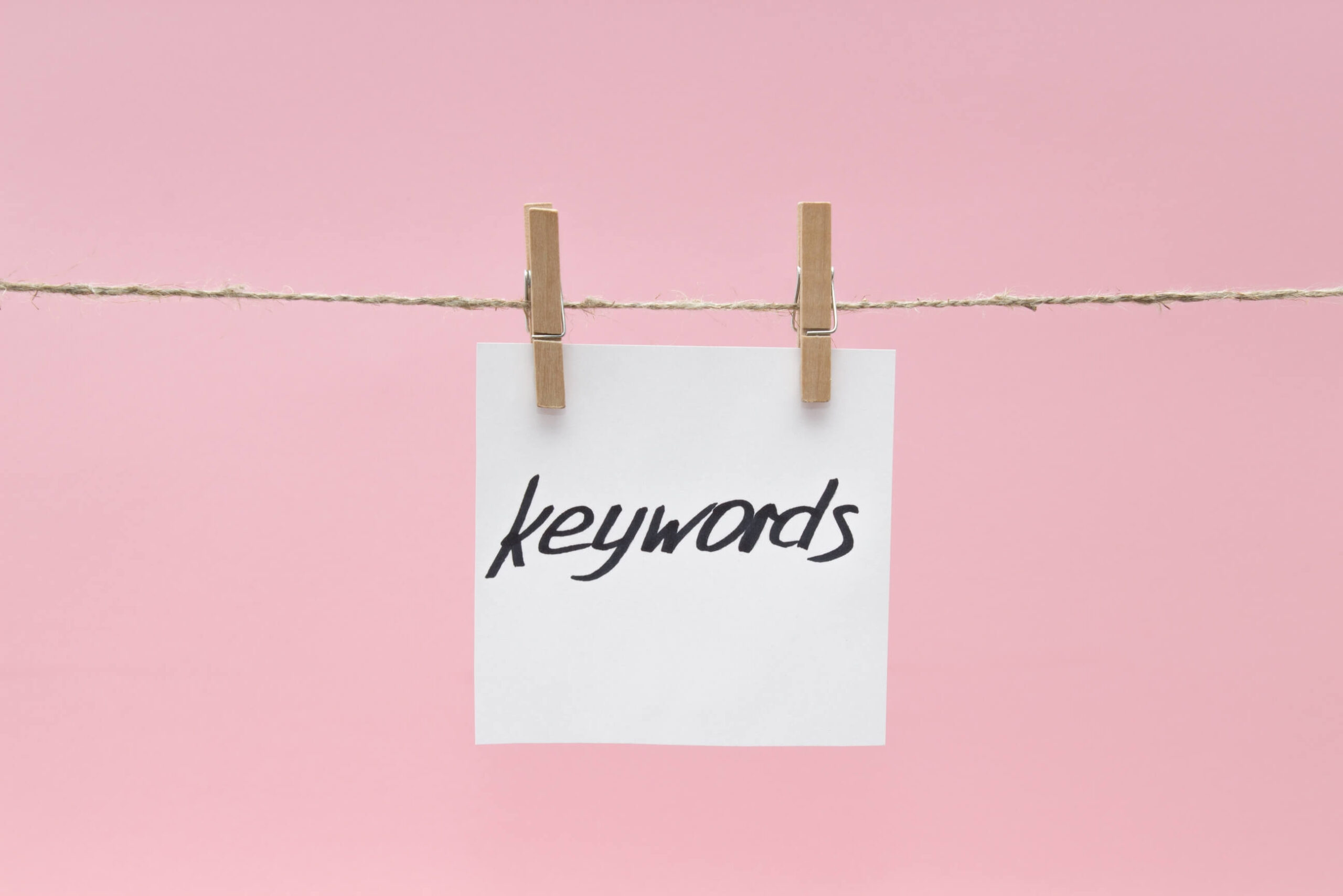 Que son las palabras clave o keywords